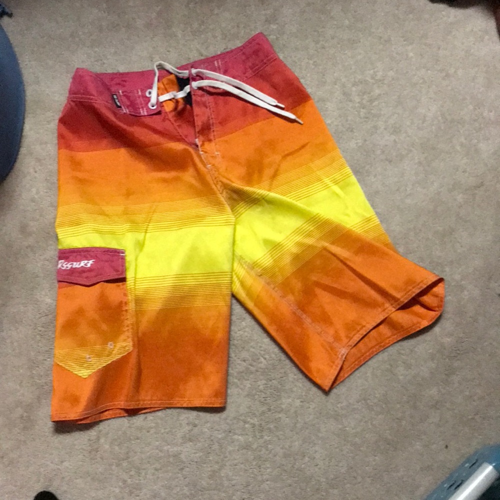 RS surf size 28 swim trunks